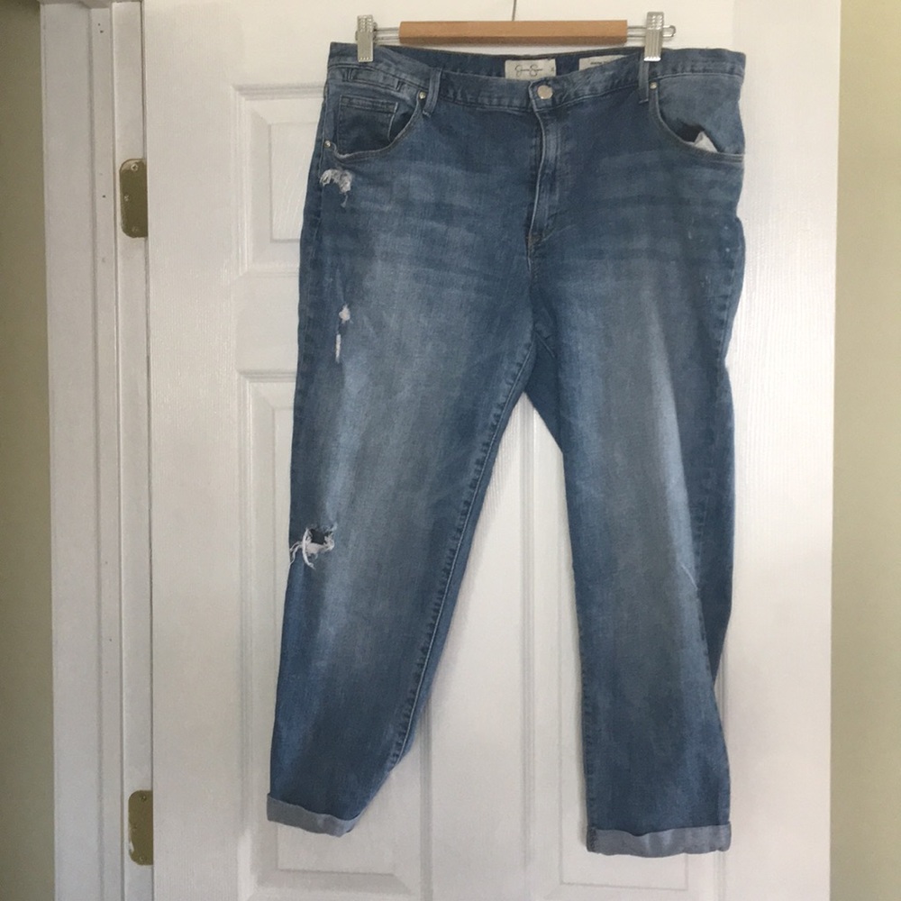 Jessica Simpson Boyfriend Jeans